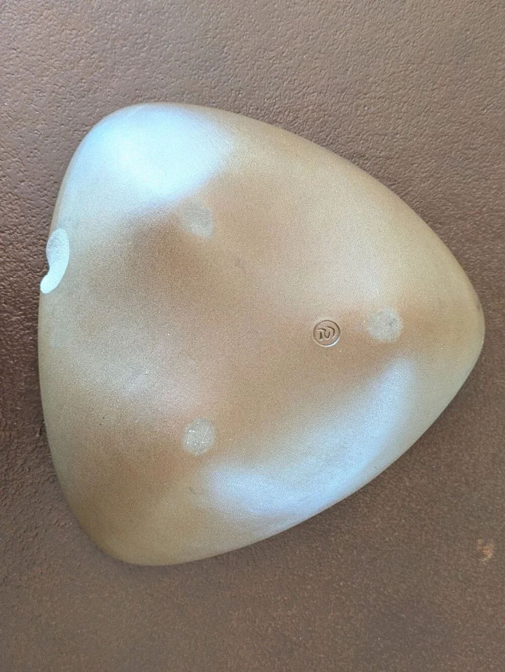 Vintage Ceramic Catch-all Dish in Pale Green And Brown